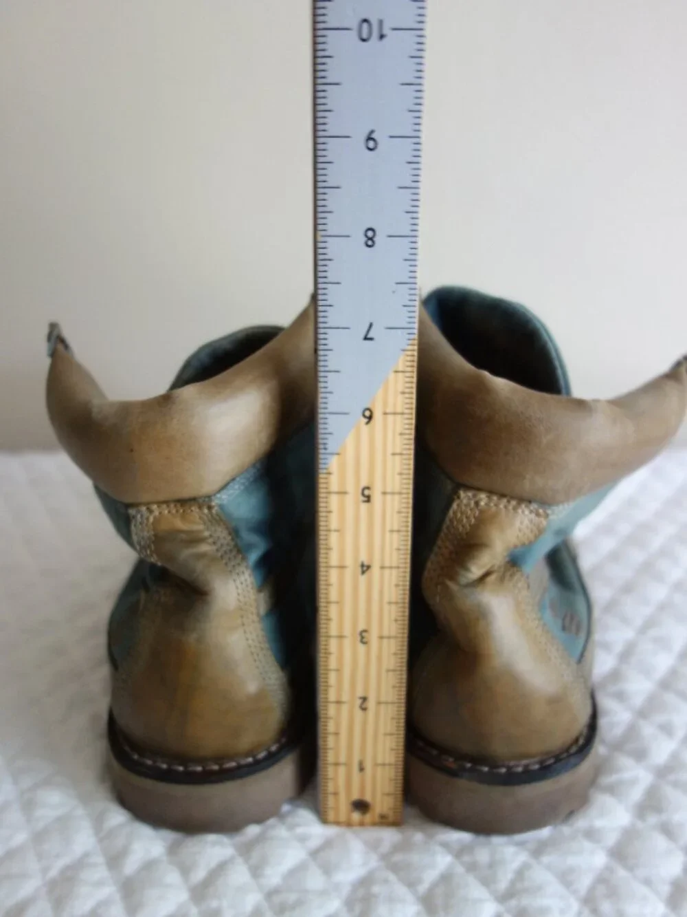 TIMBERLAND Earthkeepers Yelehaiti Blueish Fatigue Boots – Mens 7.5